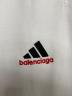 中古・古着 BALENCIAGA (バレンシアガ) adidas (アディダス) 刺繍ロゴ ワイド スウェットパンツ ホワイト サイズ:S：70000円