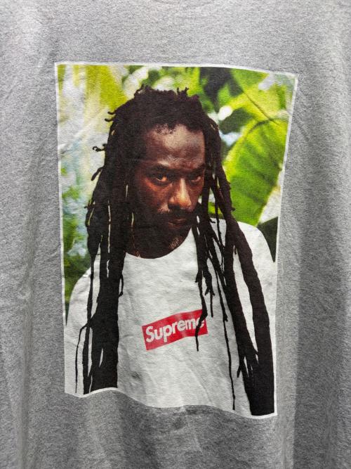 SUPREME（シュプリーム）SUPREME (シュプリーム) Buju Banton Tee グレー サイズ:Lの古着・服飾アイテム