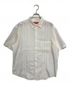 SUPREMEシュプリーム）の古着「Pintuck S/S Shirt」｜ホワイト