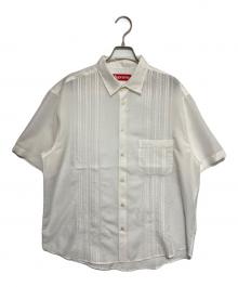 SUPREME（シュプリーム）の古着「Pintuck S/S Shirt」｜ホワイト