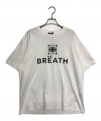 BREATHブレス）の古着「CREST LOGO TEE（クレスト ロゴ シャツ）」｜ホワイト
