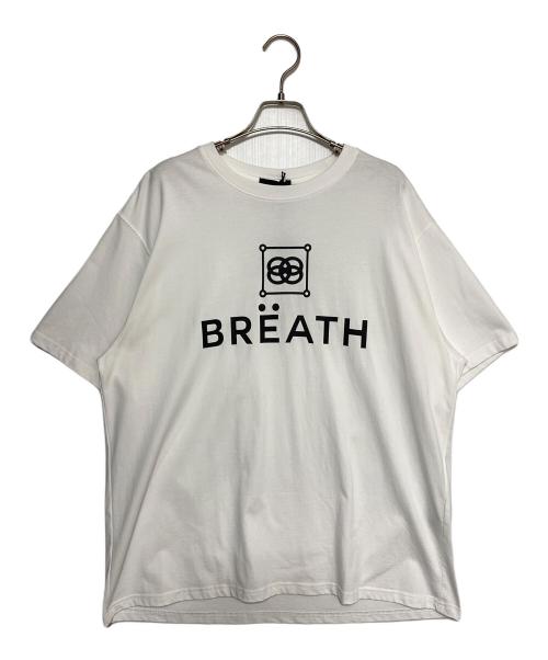 BREATH（ブレス）BREATH (ブレス) CREST LOGO TEE（クレスト ロゴ シャツ） ホワイト サイズ:Lの古着・服飾アイテム