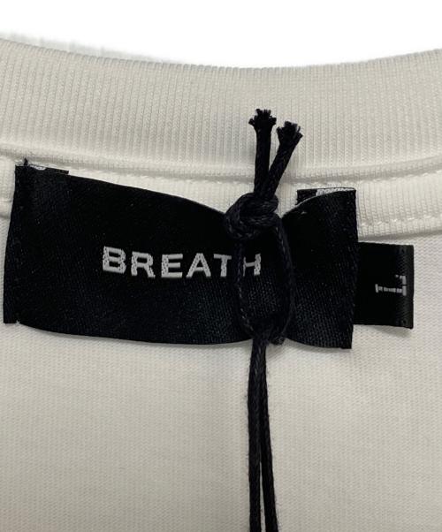BREATH（ブレス）BREATH (ブレス) CREST LOGO TEE（クレスト ロゴ シャツ） ホワイト サイズ:Lの古着・服飾アイテム