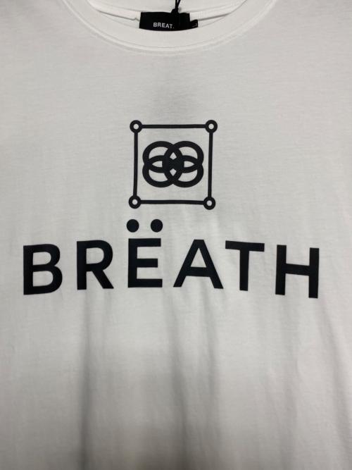 BREATH（ブレス）BREATH (ブレス) CREST LOGO TEE（クレスト ロゴ シャツ） ホワイト サイズ:Lの古着・服飾アイテム