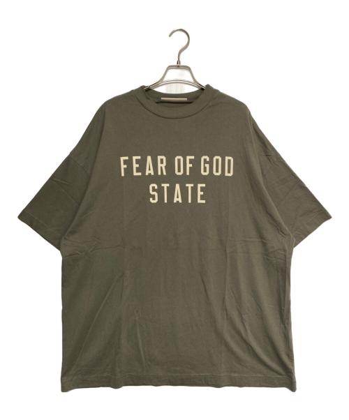 FOG ESSENTIALS（フィアオブゴッド エッセンシャル）FOG ESSENTIALS (フィアオブゴッド エッセンシャル) 90'S FIT T－SHIRT オリーブ サイズ:Sの古着・服飾アイテム