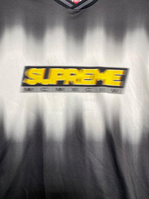 SUPREME（シュプリーム）SUPREME (シュプリーム) BLUR SOCCER JERSEY グレー サイズ:Mの古着・服飾アイテム