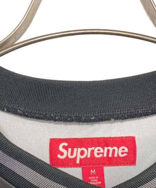 SUPREME（シュプリーム）SUPREME (シュプリーム) BLUR SOCCER JERSEY グレー サイズ:Mの古着・服飾アイテム
