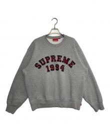 SUPREME（シュプリーム）の古着「26SS Plaid Arc Crewneck」｜グレー