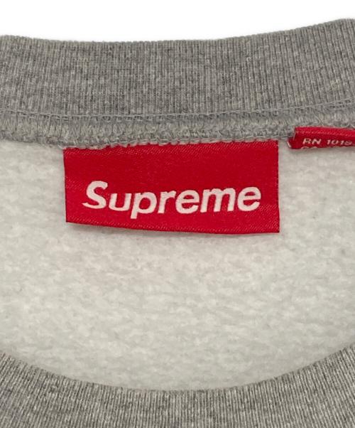 SUPREME（シュプリーム）Supreme (シュプリーム) 26SS Plaid Arc Crewneck グレー サイズ:Mの古着・服飾アイテム