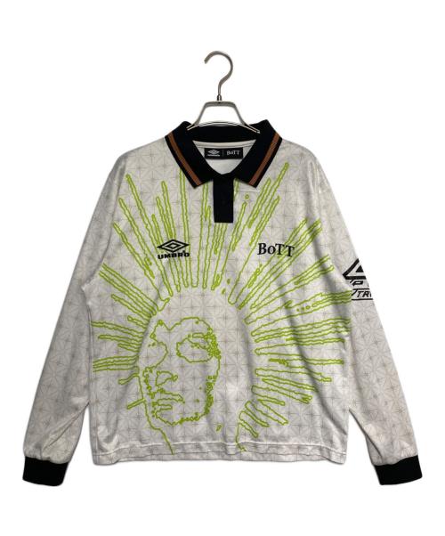 BoTT（ボット）BoTT (ボット) UMBRO (アンブロ) BEAMS (ビームス) T Game Shirt ホワイト サイズ:Mの古着・服飾アイテム