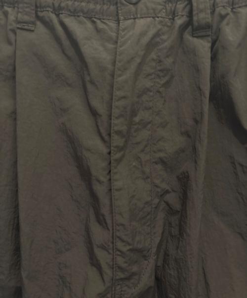 COMME des GARCONS HOMME（コムデギャルソン オム）COMME des GARCONS HOMME (コムデギャルソン オム) Nylon tussah tuck pants ブラック サイズ:Sの古着・服飾アイテム