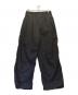 COMME des GARCONS HOMME（コムデギャルソン オム）の古着「Nylon tussah tuck pants」｜ブラック