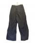 COMME des GARCONS HOMME (コムデギャルソン オム) Nylon tussah tuck pants ブラック サイズ:S：30000円