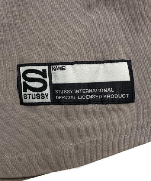 stussy（ステューシー）stussy (ステューシー) Baseball Jersey ( ステューシー ベースボール ジャージ ) ライトグレー サイズ:Mの古着・服飾アイテム