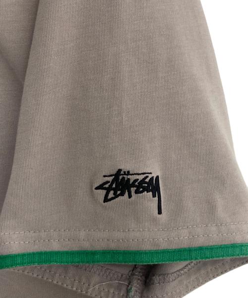 stussy（ステューシー）stussy (ステューシー) Baseball Jersey ( ステューシー ベースボール ジャージ ) ライトグレー サイズ:Mの古着・服飾アイテム