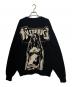 Hysteric Glamour（ヒステリックグラマー）の古着「25AW BAD ASS MAMA 編込 カーディガン」｜ブラック