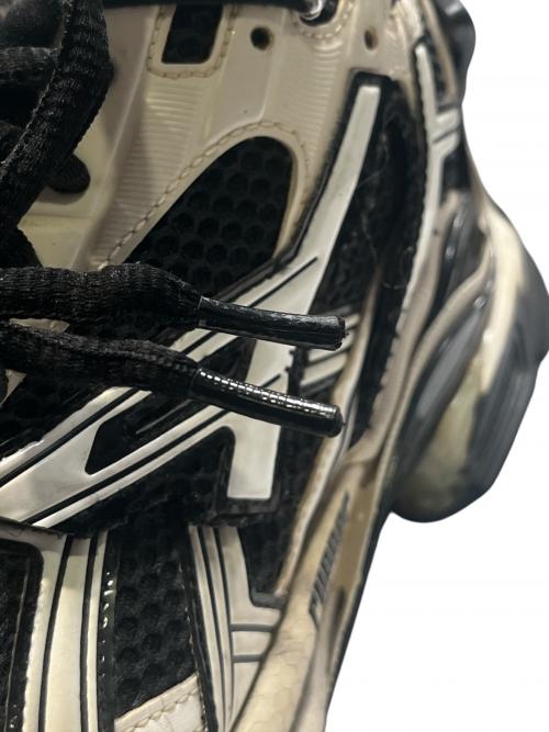 BALENCIAGA（バレンシアガ）BALENCIAGA (バレンシアガ) RUNNER ブラック×ホワイト サイズ:42の古着・服飾アイテム