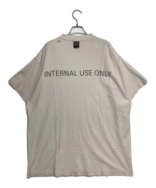 BALENCIAGA（バレンシアガ）BALENCIAGA (バレンシアガ) Internal Use Only Tee ホワイト サイズ:2の古着・服飾アイテム