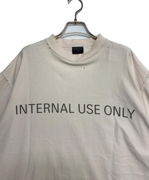 BALENCIAGA（バレンシアガ）BALENCIAGA (バレンシアガ) Internal Use Only Tee ホワイト サイズ:2の古着・服飾アイテム