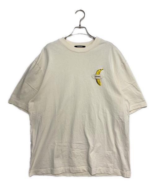 jacquemus（ジャックムス）JACQUEMUS (ジャックムス) Le Tshirt Banane Banana Patch アイボリー サイズ:XLの古着・服飾アイテム