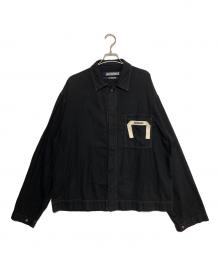 jacquemus（ジャックムス）の古着「La Chemise De-nimes Cotton Shirt」｜ブラック