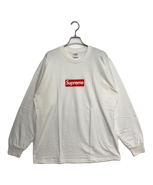 SUPREME（シュプリーム）SUPREME (シュプリーム) L/S Tee box logo ホワイト サイズ:Lの古着・服飾アイテム
