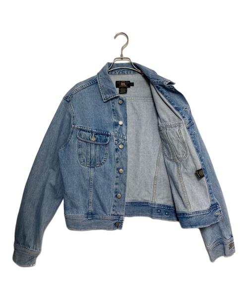 RRL（ダブルアールエル）RRL (ダブルアールエル) デニムジャケット スカイブルー サイズ:Mの古着・服飾アイテム