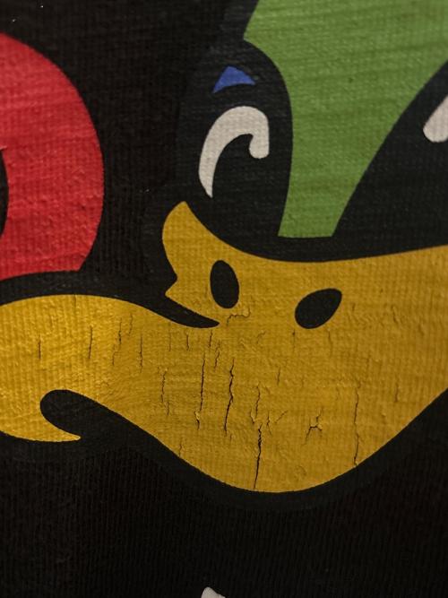 HUMAN MADE（ヒューマンメイド）HUMAN MADE (ヒューマンメイド) DUCK TEE ( ダック ティー ) ブラック サイズ:3XLの古着・服飾アイテム