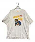 HUMAN MADEヒューマンメイド）の古着「Bull Dog T- Shirt」｜ホワイト