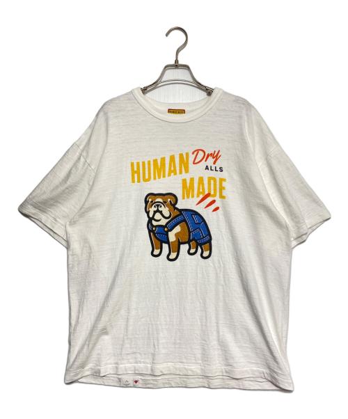 HUMAN MADE（ヒューマンメイド）HUMAN MADE (ヒューマンメイド) Bull Dog T- Shirt ホワイト サイズ:3XLの古着・服飾アイテム