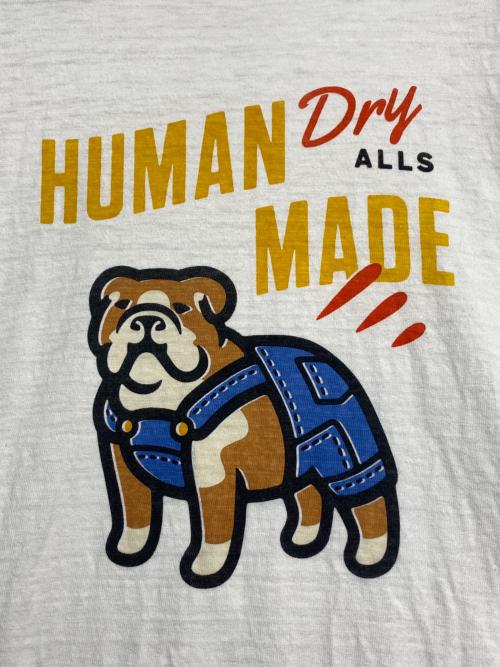 HUMAN MADE（ヒューマンメイド）HUMAN MADE (ヒューマンメイド) Bull Dog T- Shirt ホワイト サイズ:3XLの古着・服飾アイテム