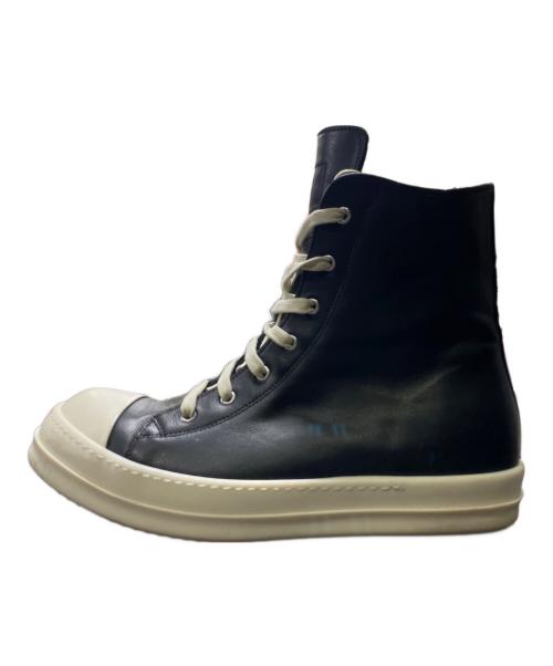 RICK OWENS（リックオウエンス）RICK OWENS (リックオウエンス) SNEAKERS ブラック×ホワイト サイズ:45の古着・服飾アイテム