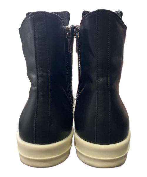 RICK OWENS（リックオウエンス）RICK OWENS (リックオウエンス) SNEAKERS ブラック×ホワイト サイズ:45の古着・服飾アイテム
