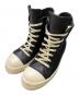 RICK OWENS（リックオウエンス）の古着「SNEAKERS」｜ブラック×ホワイト