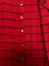 中古・古着 WACKO MARIA (ワコマリア) 26SS STRIPED OPEN COLLAR SHIRT S/S ( ストライプ オープンカラー シャツ ショートスリーブ ) レッド サイズ:XXL：25000円