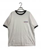 WACKO MARIAワコマリア）の古着「RINGER T-SHIRT」｜ホワイト