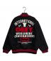 OBEY (オベイ) TOKYO INTERNATIONAL VARSITY JACKET ブラック×レッド サイズ:XL：18000円
