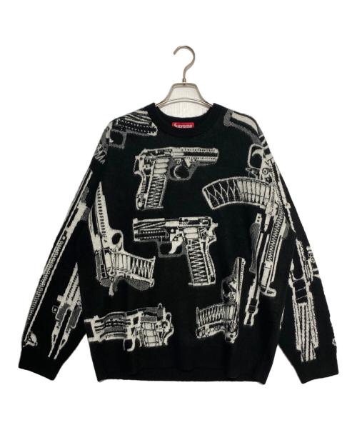 SUPREME（シュプリーム）Supreme (シュプリーム) Guns Sweater ブラック サイズ:Lの古着・服飾アイテム