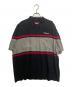 Supreme（シュプリーム）の古着「26ss Silk Zip Up S/S Shirt」｜ブラック×グレー