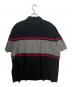 Supreme (シュプリーム) 26ss Silk Zip Up S/S Shirt ブラック×グレー サイズ:XL：23000円