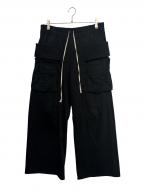 DRKSHDWダークシャドウ）の古着「CREATCH CARGO WIDE DRAWSTRING」｜ブラック