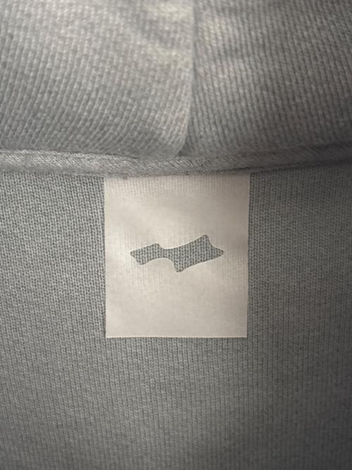 skylrk（スカイラーク）SKYLRK (スカイラーク) REVERSE HOODIE グレー サイズ:XXLの古着・服飾アイテム