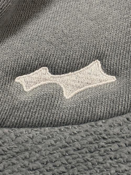 skylrk（スカイラーク）SKYLRK (スカイラーク) REVERSE HOODIE グレー サイズ:XXLの古着・服飾アイテム