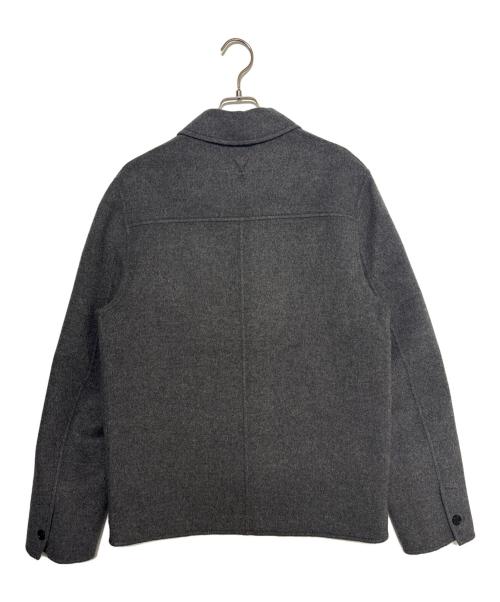 AMI Alexandre Mattiussi（アミアレクサンドルマテュッシ）AMI Alexandre Mattiussi (アミアレクサンドルマテュッシ) Wool Boxy Jacket グレー サイズ:Sの古着・服飾アイテム