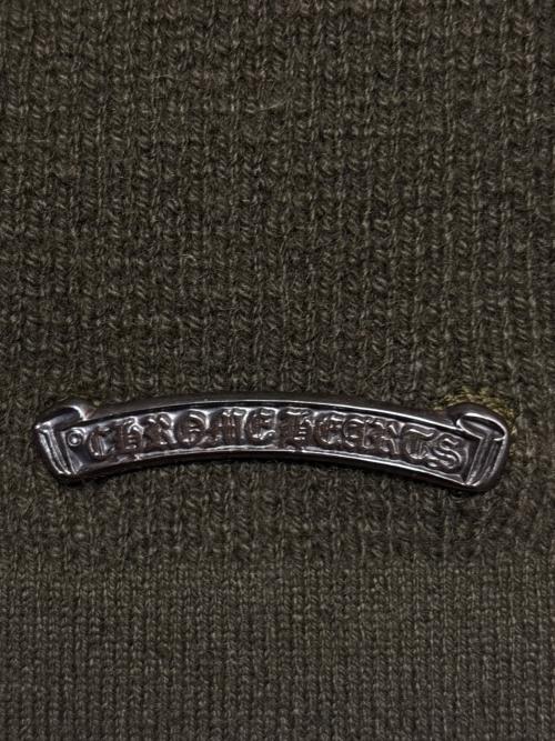CHROME HEARTS（クロムハーツ）CHROME HEARTS (クロムハーツ) SWTR REGULATOR CREW オリーブ サイズ:Lの古着・服飾アイテム