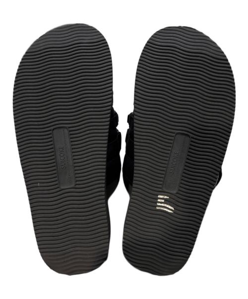 suicoke（スイコック）suicoke (スイコック) TOGA (トーガ) 装飾 サンダル ブラック サイズ:US10の古着・服飾アイテム
