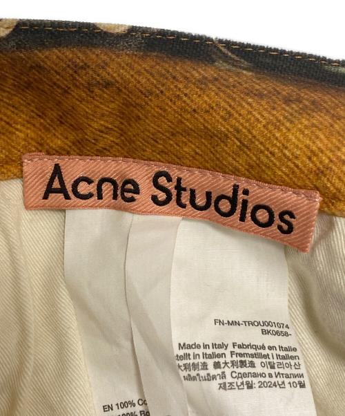 Acne studios（アクネ ストゥディオズ）Acne studios (アクネ ストゥディオズ) トロンプルイユ チェーングラフィック ルーズフィット マルチカラー サイズ:50の古着・服飾アイテム