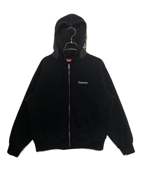 SUPREME（シュプリーム）Supreme (シュプリーム) 26SS Paris Is Burning Zip Up Hooded Sweatshirt ブラック サイズ:Sの古着・服飾アイテム