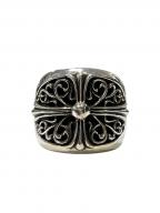 CHROME HEARTSクロムハーツ）の古着「Classic Oval Cross Ring」｜シルバー