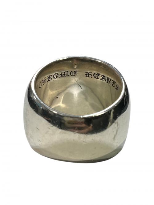 CHROME HEARTS（クロムハーツ）CHROME HEARTS (クロムハーツ) Classic Oval Cross Ring シルバー サイズ:24.5の古着・服飾アイテム